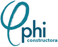Logotipo Phi Constructora